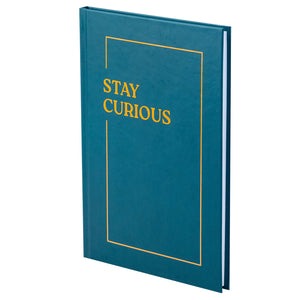 Книга записна Axent Stay curious 8457-19-A, А5, 96 аркушів, клітинка, тверда обкладинка