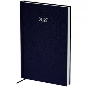 Ежедневник 2027 Axent Classic Style 8840-27-2-A, 145*210, с/т тёмно-синий