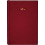Ежедневник 2027 Axent Classic Style 8840-27-3-A, 145*210, з/т бордовый
