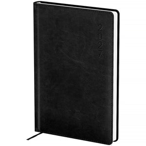 Ежедневник 2027 Axent Classic Lux 8844-27-1-A, 145*210, слп/т чёрный