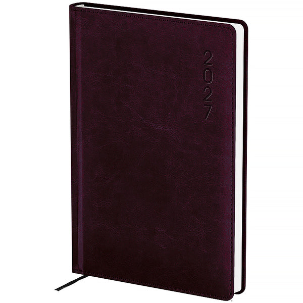 Ежедневник 2027 Axent Classic Lux 8844-27-4-A, 145*210, слп/т коричневый