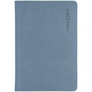 Ежедневник 2027 Axent Classic Lux 8845-27-3-A, 145*210, слп/т серебристо-синий