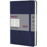 Ежедневник 2027 Axent Partner Lines 8815-27-02-A, 145*210, синий