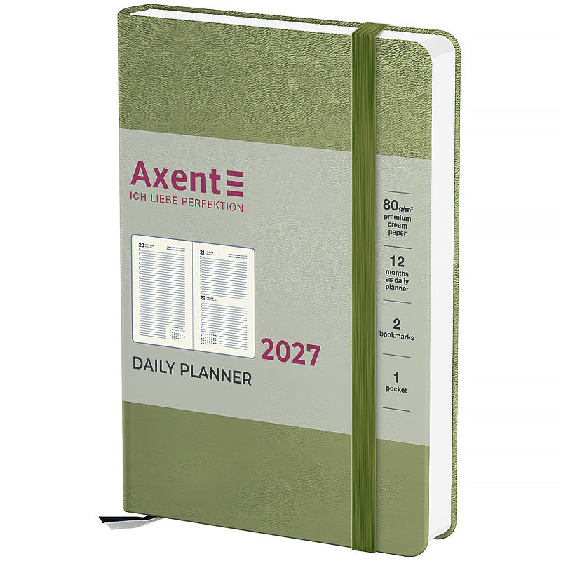 Щоденник 2027 Axent Pocket Strong 8833-27-65-A, 104*146, хакі