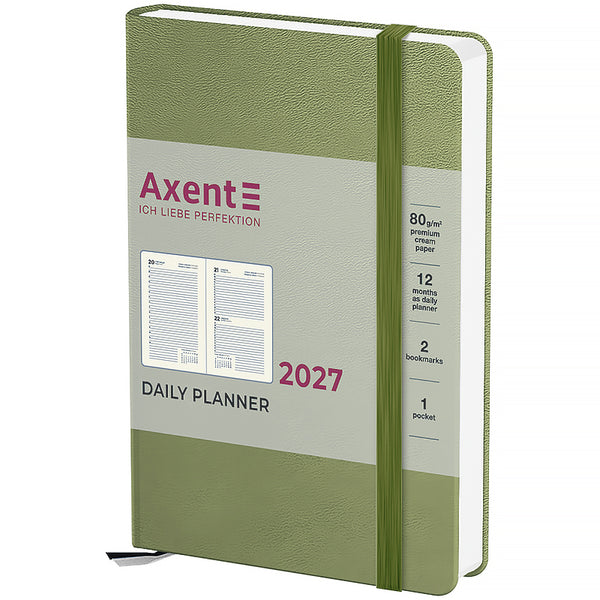 Щоденник 2027 Axent Pocket Strong 8833-27-65-A, 104*146, хакі