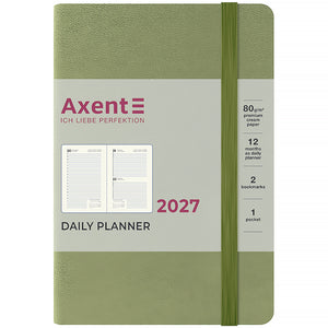 Щоденник 2027 Axent Pocket Strong 8833-27-65-A, 104*146, хакі