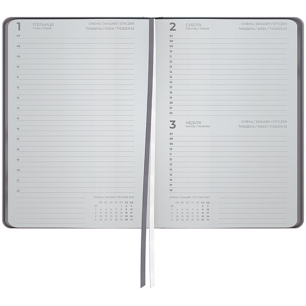 Щоденник 2027 Axent Partner Mellow 8823-27-1-A, 145x210 мм, Success Journal