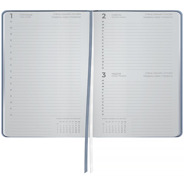 Ежедневник 2027 Axent Partner Mellow 8823-27-4-A, 145x210 мм, Designed for dreams
