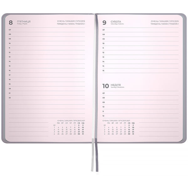 Ежедневник 2027 Axent Pocket Mellow Success Journal 8828-27-1-A, 101*146