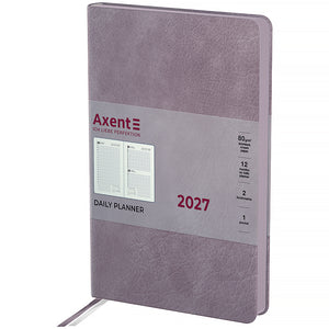Ежедневник 2027 Axent Partner Soft Cloud 8837-27-6-A, 145*210, сиреневый