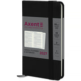 Еженедельник 2027 Axent Pocket Strong 8508-27-01-A, 90*150, черный