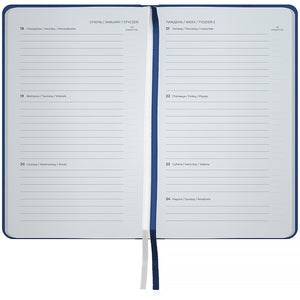 Щотижневик 2027 Axent Pocket Strong 8508-27-02-A, 90*150, синій