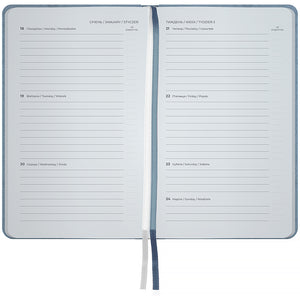 Щотижневик 2027 Axent Pocket Strong 8508-27-62-A, 90*150, сірий