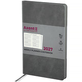 Щотижневик 2027 Axent Partner Soft Cloud 8537-27-2-A, 125*195, сірий