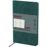 Щотижневик 2027 Axent Partner Soft Cloud 8537-27-3-A, 125*195, смарагдовий