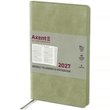Щотижневик 2027 Axent Partner Soft Cloud 8537-27-4-A, 125*195, чорний