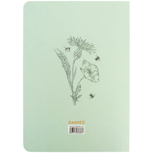Книга записна Axent Bijoux 2 8700-28-A-TR, A5, 80 аркушів, клітинка