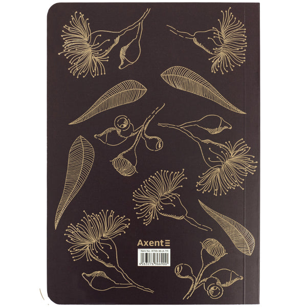 Книга записна Axent Silky Smooth 2 8700-30-A-TR, A5, 80 аркушів, клітинка