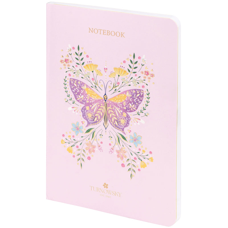 Книга записна Axent Fairy Garden 1 8700-31-A-TR, A5, 80 аркушів, клітинка