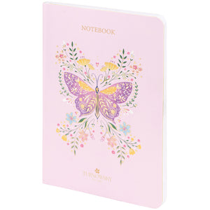 Книга записна Axent Fairy Garden 1 8700-31-A-TR, A5, 80 аркушів, клітинка