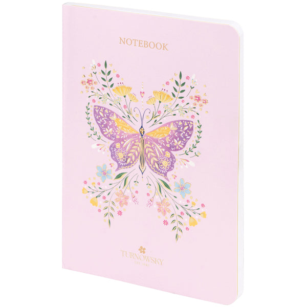 Книга записна Axent Fairy Garden 1 8700-31-A-TR, A5, 80 аркушів, клітинка