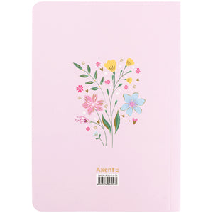 Книга записна Axent Fairy Garden 1 8700-31-A-TR, A5, 80 аркушів, клітинка