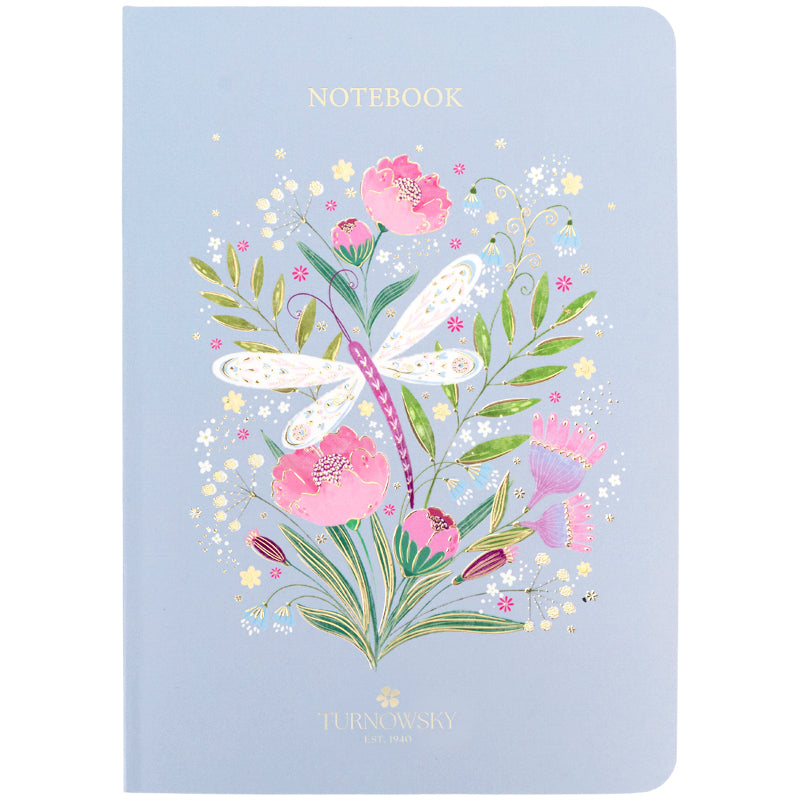 Книга записна Axent Fairy Garden 2 8700-32-A-TR, A5, 80 аркушів, клітинка
