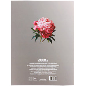 Зошит для записів Axent  4780-15-A, А4, 48 аркушів, клітинка, Bloom 3