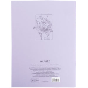 Тетрадь для записей Axent 4782-13-A, А4, 96 листов, клетка, Choose wonder