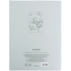 Зошит для записів Axent 4782-16-A, А4, 96 аркушів, клітинка, Shine softly