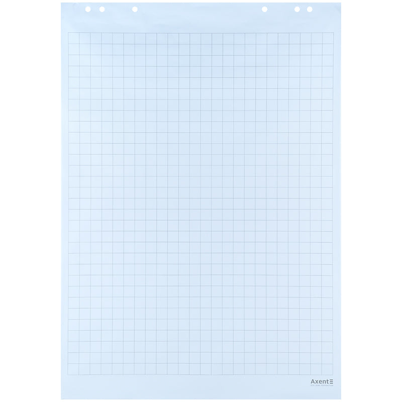 Blockpapier für Flipchart Axent 8063-A, 10 Blatt, kariert