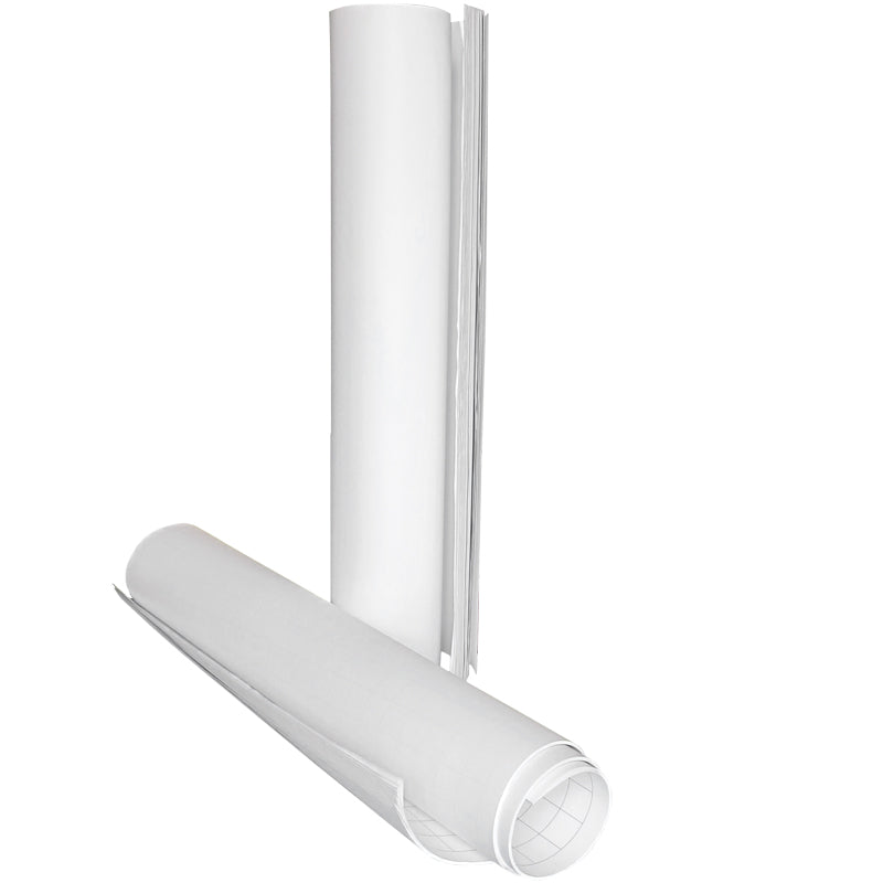 Blockpapier für Flipchart Axent 8090-A 64x90 cm, 20 Blätter, weiß, polyethylen