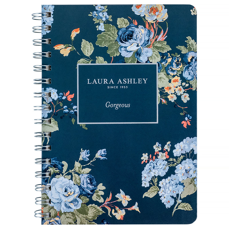 Kołonotatnik Axent Laura Ashley, Gorgeous 8470-5-A-LA, А5, 80 kartek, kratka, w oprawie twardej