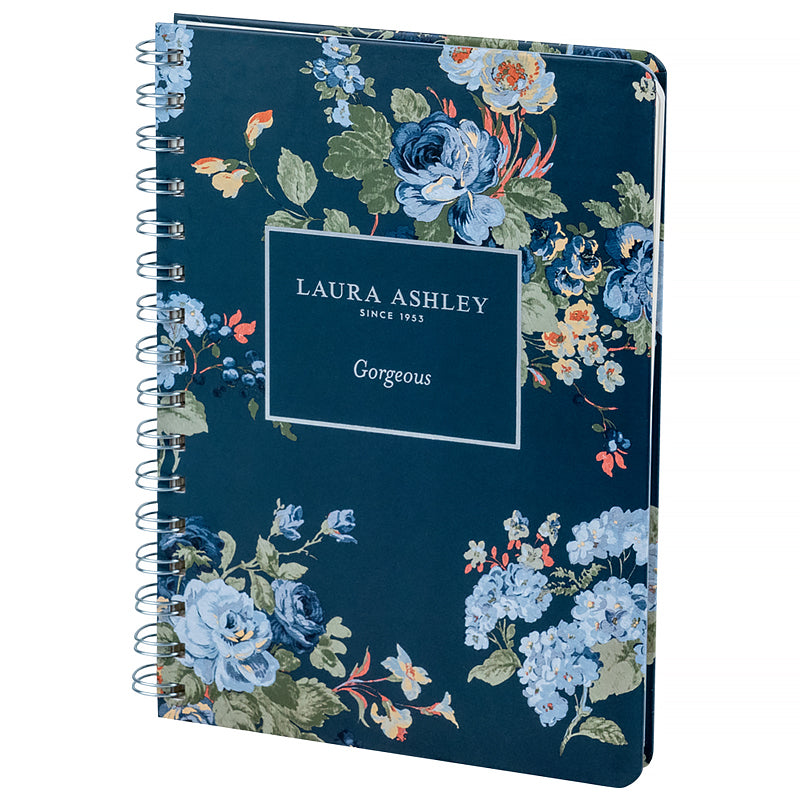Kołonotatnik Axent Laura Ashley, Gorgeous 8470-5-A-LA, А5, 80 kartek, kratka, w oprawie twardej
