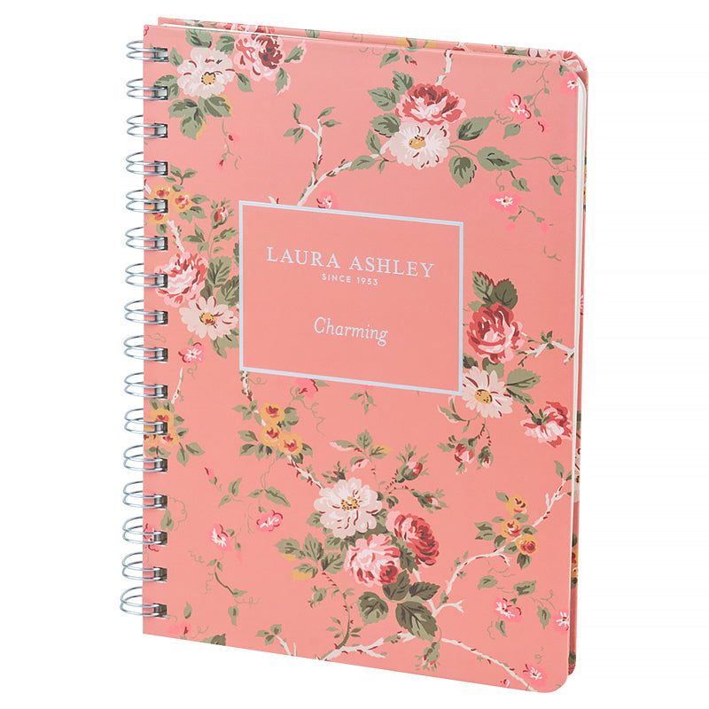 Kołonotatnik Axent Laura Ashley, Charming 8470-6-A-LA, А5, 80 kartek, kratka, w oprawie twardej