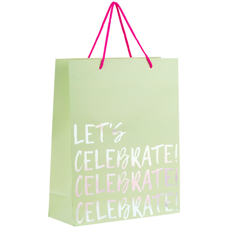 Пакет паперовий подарунковий Axent Let's celebrate 8502-26-A, 26х32 см