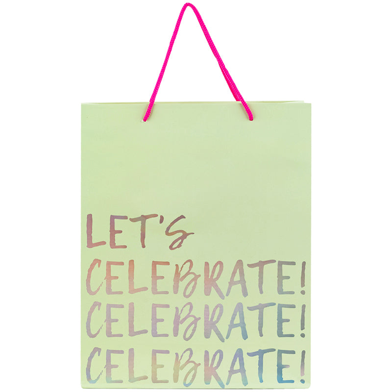 Пакет паперовий подарунковий Axent Let's celebrate 8502-26-A, 26х32 см