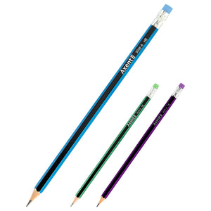 Graphite pencil with eraser Axent 9006-А, НВ