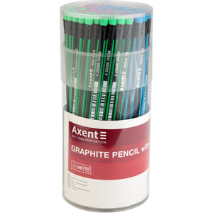 Graphite pencil with eraser Axent 9006-А, НВ