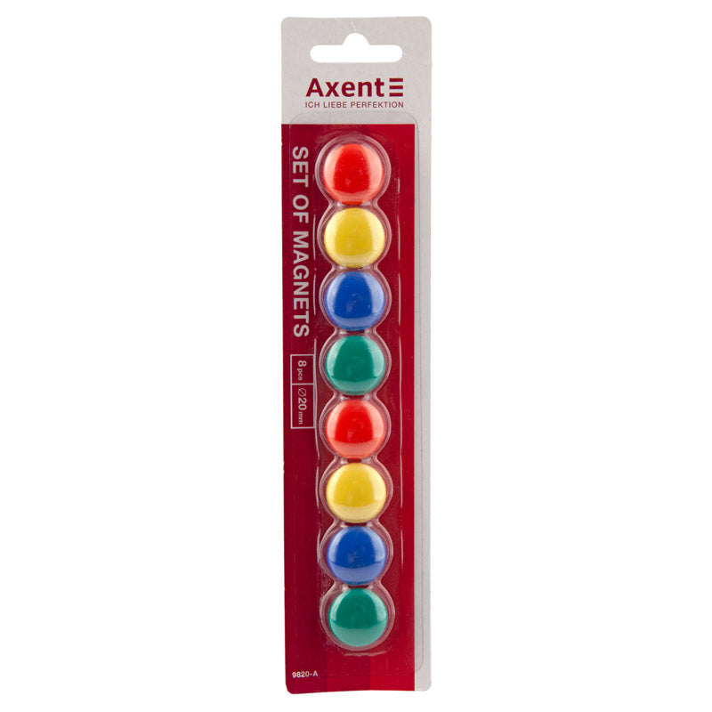 Magnet-Set Axent 9820-A, 20 mm, 8 St.