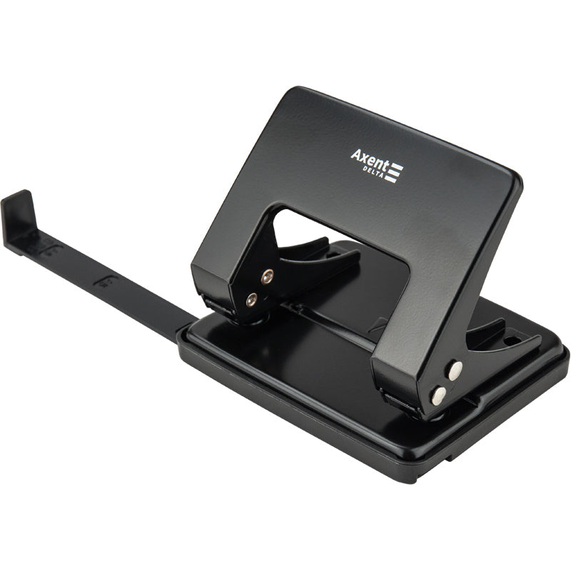 Dziurkacz metalowy Delta D3520-01, 20 kartek, czarny